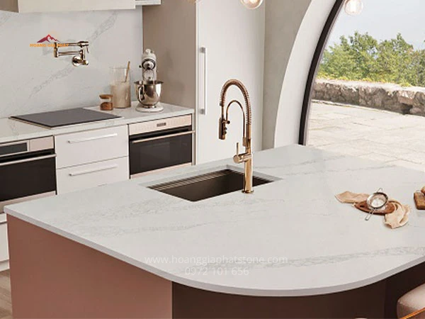 Đá Vinaquartz VQ8015 -  Lựa chọn yêu thích của các nhà thiết kế