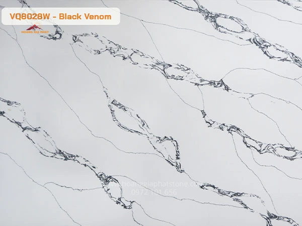Đá Vinaquartz VQ8028W - Thiết kế không gian đẹp
