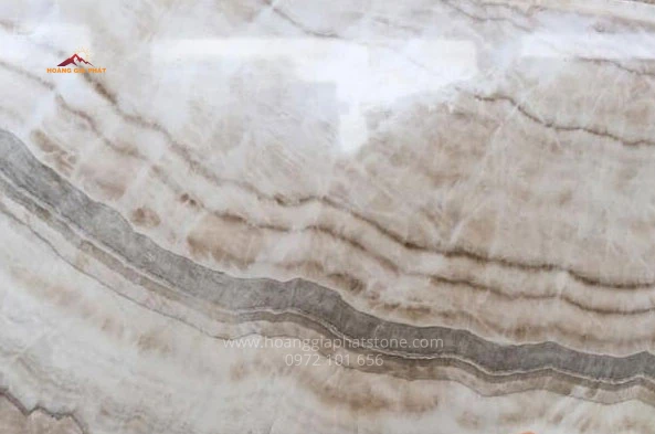 Đá xuyên sáng - Onyx Beige